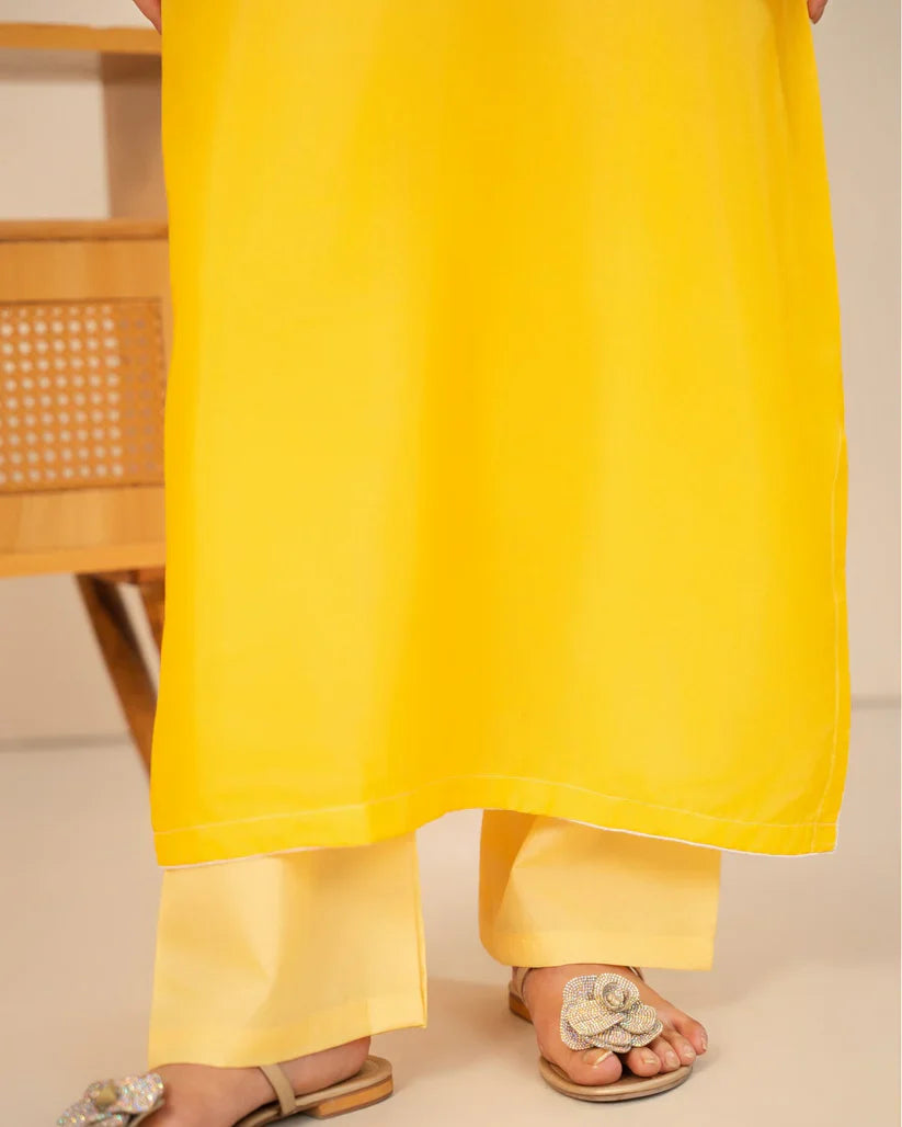 Coco silk embroidered 2pc