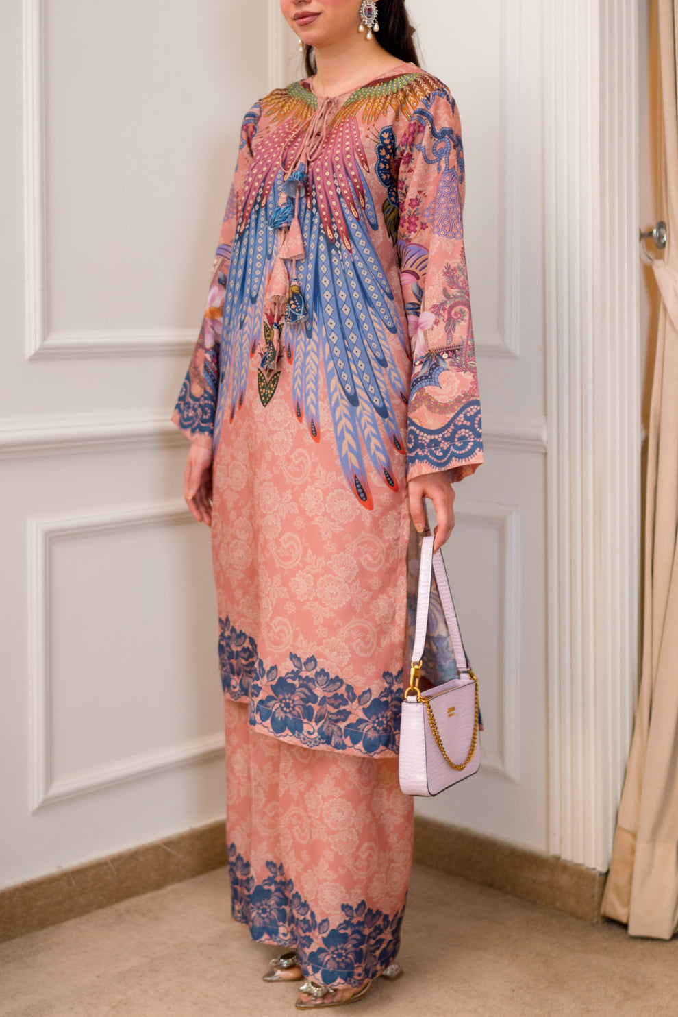 Tail-Feathers Digital Printed 2 PCs