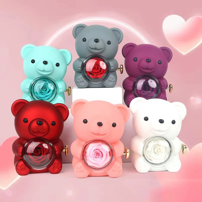 Ring Teddy Bear Box