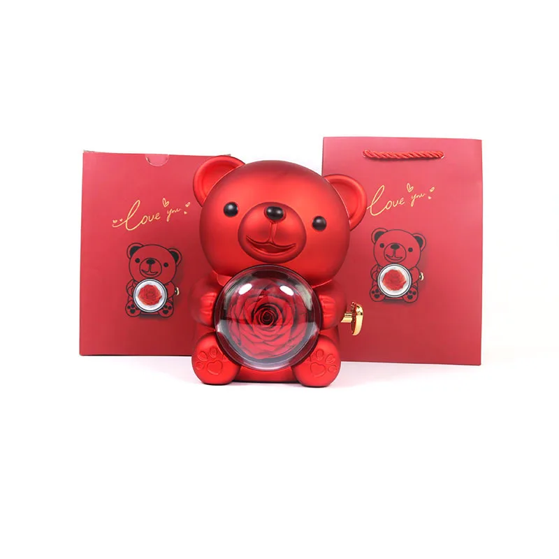 Ring Teddy Bear Box