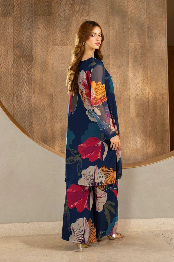 Amira khadar 2pc Printed dress