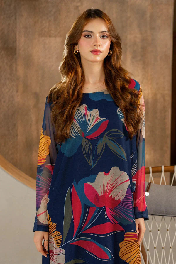 Amira khadar 2pc Printed dress