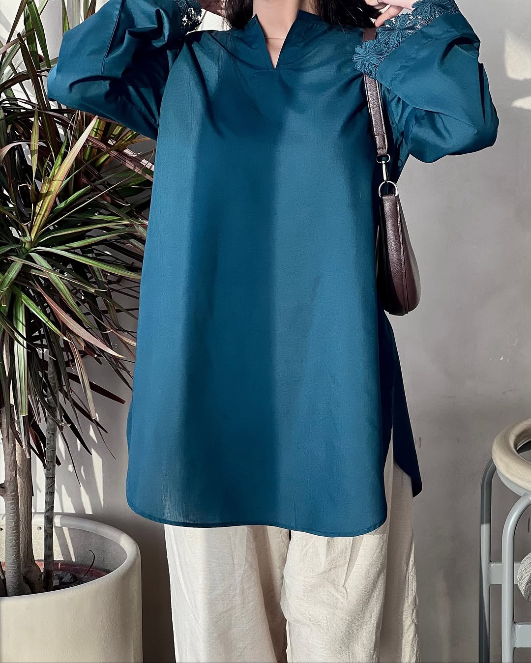 Dynamic Cherry Farshi Co_ord